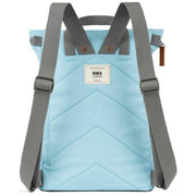 Roka Finchley A Medium Recycled Canvas Backpack - Ice Blue