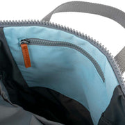 Roka Finchley A Medium Recycled Canvas Backpack - Ice Blue