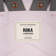 Roka Finchley A Small Recycled Canvas Backpack - Transcendent Pink