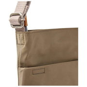 Sac à bandoulière Roka Kennington B Medium en nylon recyclé - Marron armée