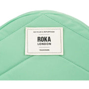 Roka Paddington B Small Recycled Nylon Crossbody Bag - Matcha Green