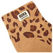 Chaussettes Roka Wembley Anke - Savannah Léopard Sable Beige