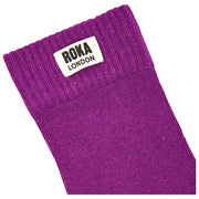 Chaussettes Roka Wimbledon Crew - Violet Mûrier