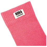 Chaussettes Roka Wimbledon Crew - Rose Corail Sucre
