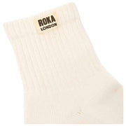 Chaussettes Roka Windsor Solid Crew - Guimauve Blanc
