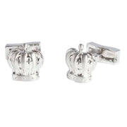 Simon Carter Crown Cufflinks - Silver