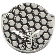 Boutons de manchette Simon Carter Honey Bee - Argent