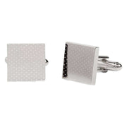 Simon Carter Micro Dot Cufflinks - Silver