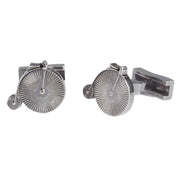 Simon Carter Penny Farthing Cufflinks - Silver