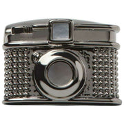 Boutons de manchette appareil photo vintage Simon Carter - Argent