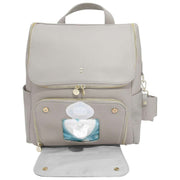 Sac à dos à langer Stackers - Taupe