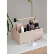 Organisateur de cosmétiques classique Stackers - Blush et or