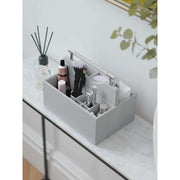 Organisateur de cosmétiques classique Stackers - Gris galet