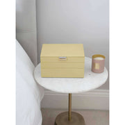Boîte à bijoux classique Stackers - Jaune beurre