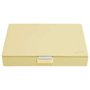 Couvercle de boîte à bijoux classique Stackers - Jaune beurre