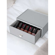 Tiroir à vernis à ongles classique Stackers - Gris galet