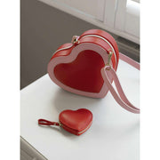 Sac à bandoulière Stackers Heart - Rouge