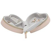 Boîte à bijoux de voyage Stackers Heart - Raphia Blush