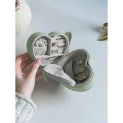 Boîte à bijoux Stackers Heart Travel Mama - Vert