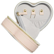 Boîte à bijoux de voyage Stackers Heart Travel Mum - Blush/Or
