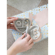 Boîte à bijoux de voyage Stackers Heart Travel Mum - Blush/Or