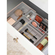 Organisateur de tiroir de maquillage Stackers - Rose poudré