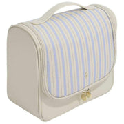 Trousse de toilette suspendue moyenne Stackers - Avoine/Bleu