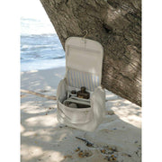 Trousse de toilette suspendue moyenne Stackers - Avoine/Bleu
