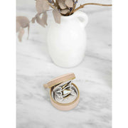 Boîte à bijoux de voyage Stackers Oyster - Blush/Or