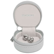 Boîte à bijoux de voyage Stackers Oyster - Gris galet