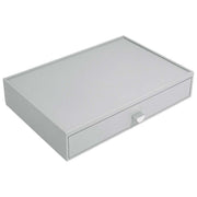 Organisateur de maquillage à tiroir super grand Stackers - Gris galet
