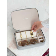 Boîte à bijoux et accessoires de voyage Stackers - Gris galet