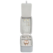 Boîte à bijoux et montres de voyage Stackers - Gris galet