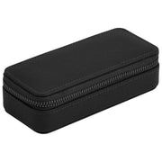 Boîte à bijoux de voyage moyenne zippée Stackers - Noir