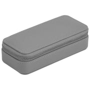 Boîte à bijoux de voyage moyenne zippée Stackers - Gris ardoise