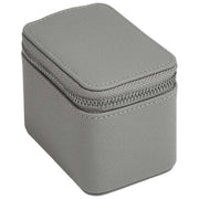 Mini boîte à montres de voyage zippée Stackers - Gris ardoise