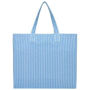 Superdry & Co Oxford Stripe Tote Bag - Broker Bleu Rayé