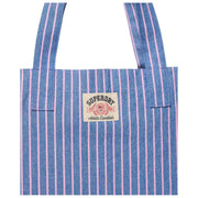 Superdry & Co Oxford Stripe Tote Bag - Broker Marine/Rose Rayé
