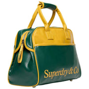 Superdry & Co Sac de sport rétro - Vert/Or