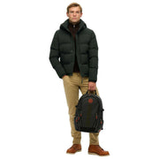 Superdry & Co Tarp Sac à Dos Brodé - Noir/Vert Kaki