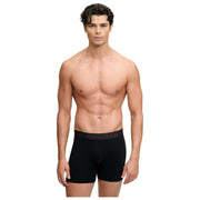 Superdry & Co Lot de trois boxers - Noir/Bourgogne/Vert olive