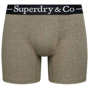 Superdry & Co Lot de trois boxers - Marron chiné/Marron grain/Tan chiné