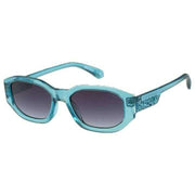 Superdry Geo-Cut Narrow Rectangular Sunglasses - Blue
