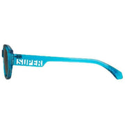 Superdry Geo-Cut Narrow Rectangular Sunglasses - Blue
