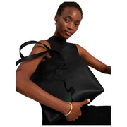 Grand sac emblématique Ted Baker Jenncon Bow - Noir