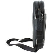 Ted Baker Keiigan Striped Flight Bag - Black