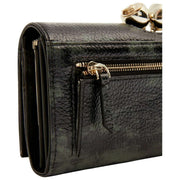 Ted Baker - Liieeah - Grand porte-monnaie imprimé à pompon - Noir