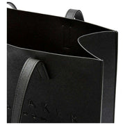 Grand sac emblématique Ted Baker Soocon Crosshatch - Noir