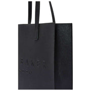 Grand sac emblématique Ted Baker Soocon Crosshatch - Noir