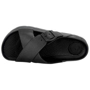 Sandales à boucle croisée sur le devant SOLBOUNCE Bounce de Totes - Noir